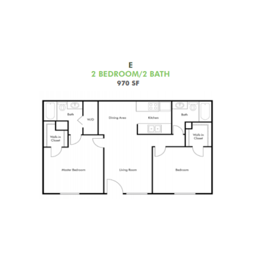E floor plan